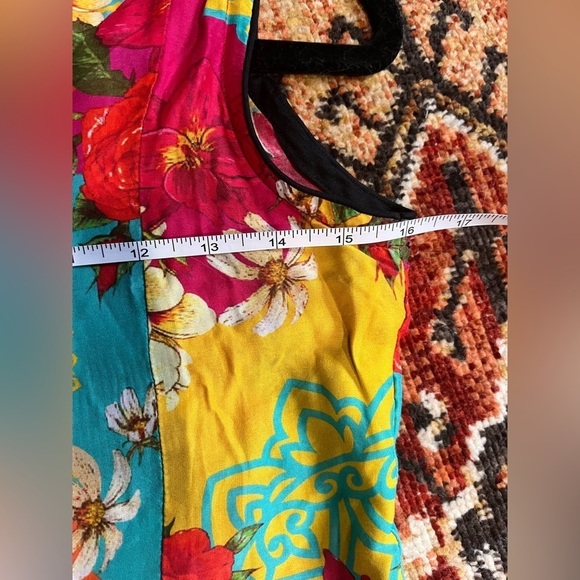 Vintage Floral Mini Dress - Picture 9 of 13